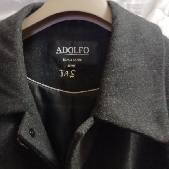 Black warm winter jacket - Picture 2 of 4